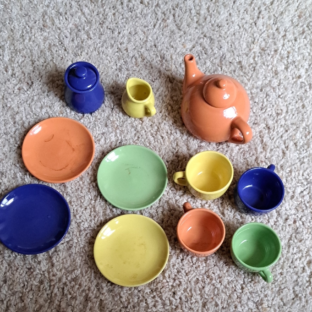 Colorful Kids Tea Set